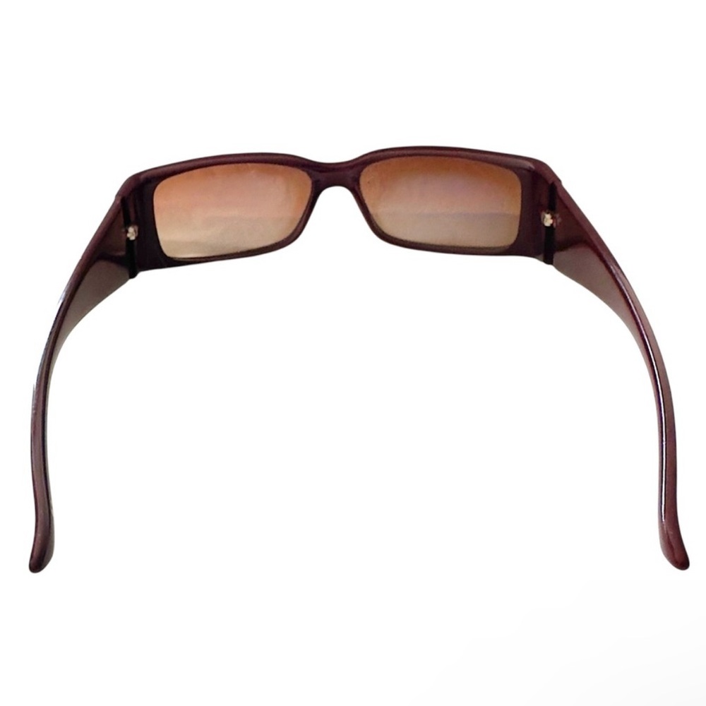 VTG Y2K DIOR ClassicDior 2 Burgundy Sunglasses Brown Gradient Lens CQJNF NWOT - Picture 14 of 16